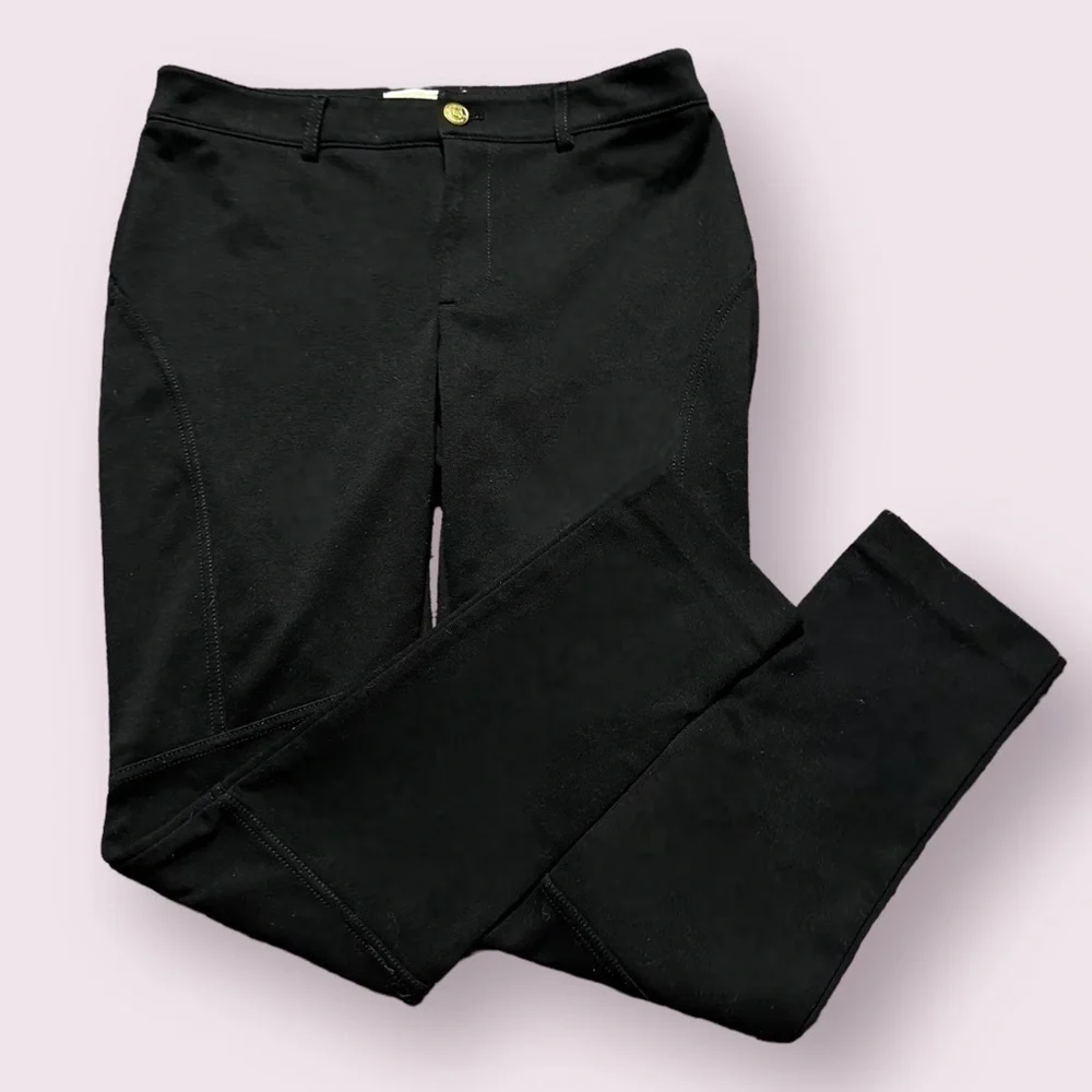 Michael Kors Black Slim Dress Pants Stretch Work Trousers Size 6